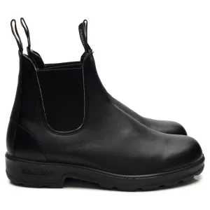 '1308' Black Leather Chelsea Boots Uk 6