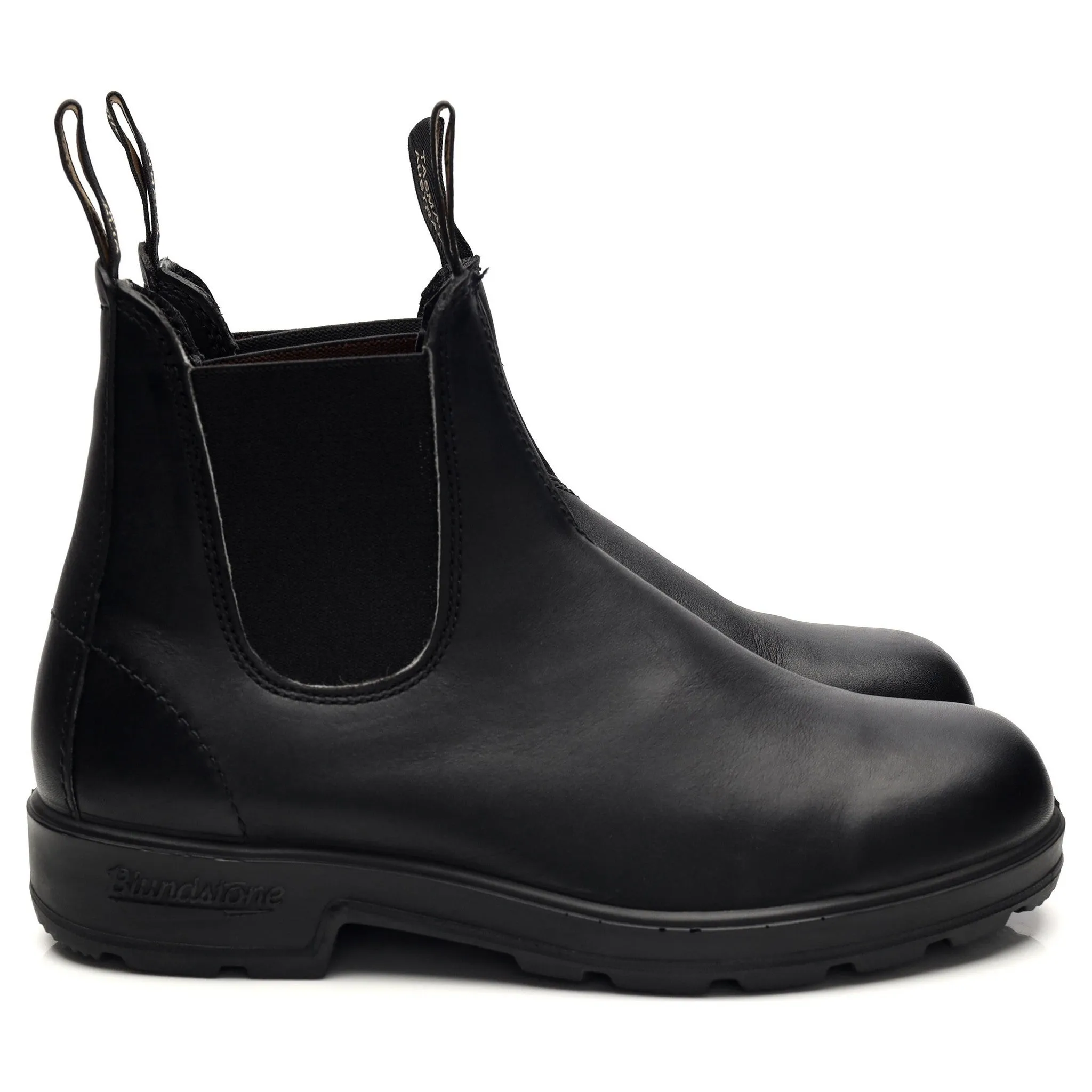 '1308' Black Leather Chelsea Boots Uk 6