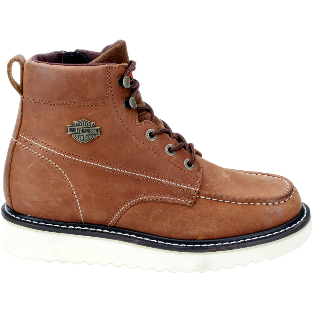 Beau Round Toe Motorcycle Boots