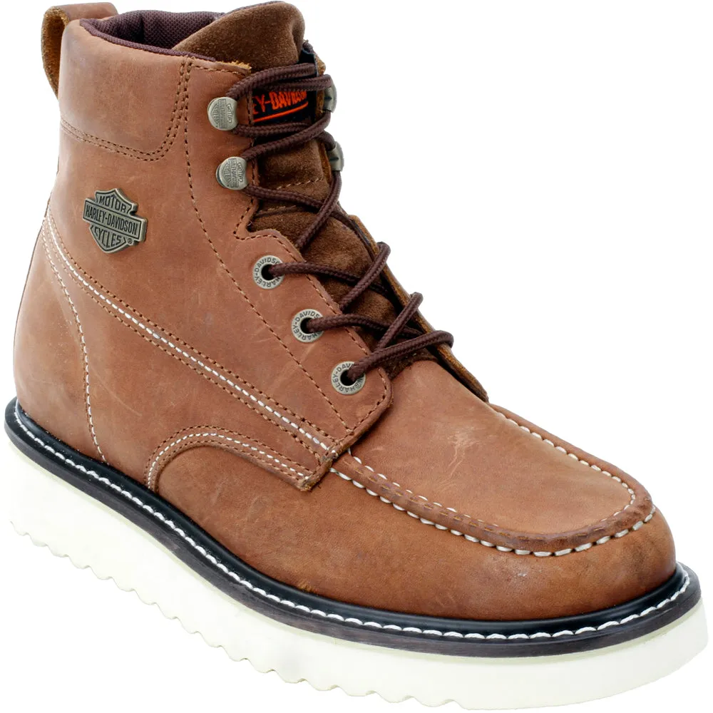 Beau Round Toe Motorcycle Boots