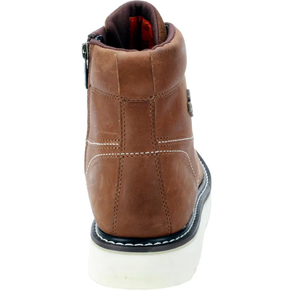 Beau Round Toe Motorcycle Boots