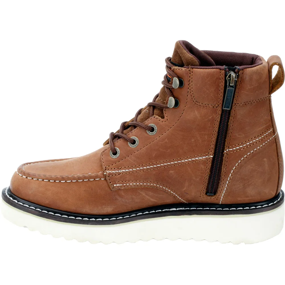 Beau Round Toe Motorcycle Boots