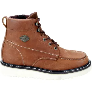Beau Round Toe Motorcycle Boots