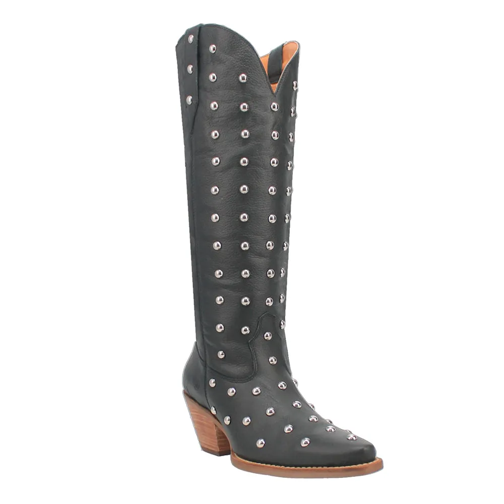 Broadway Bunny Studded Snip Toe Cowboy Boots