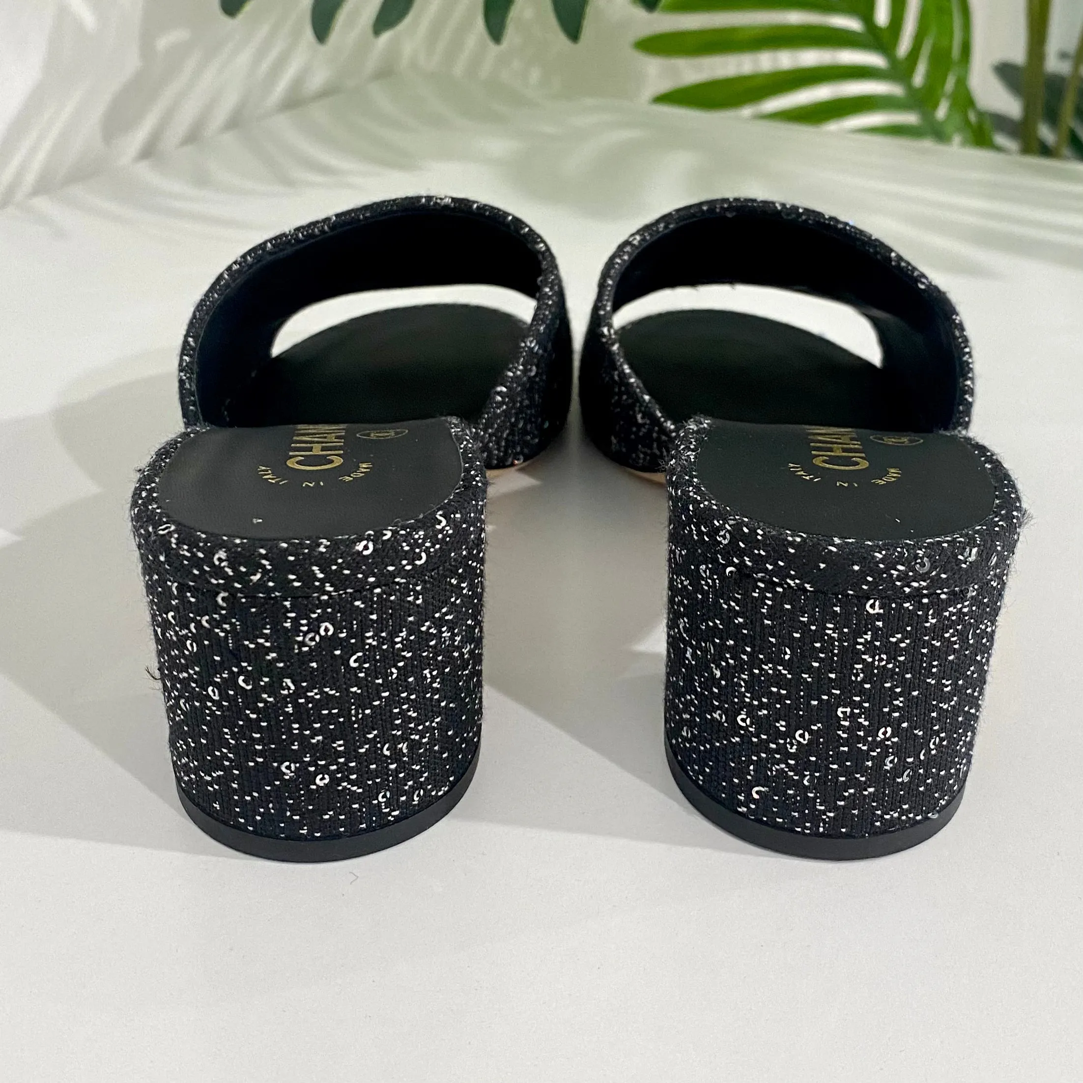 Chanel 2019 CC Mules