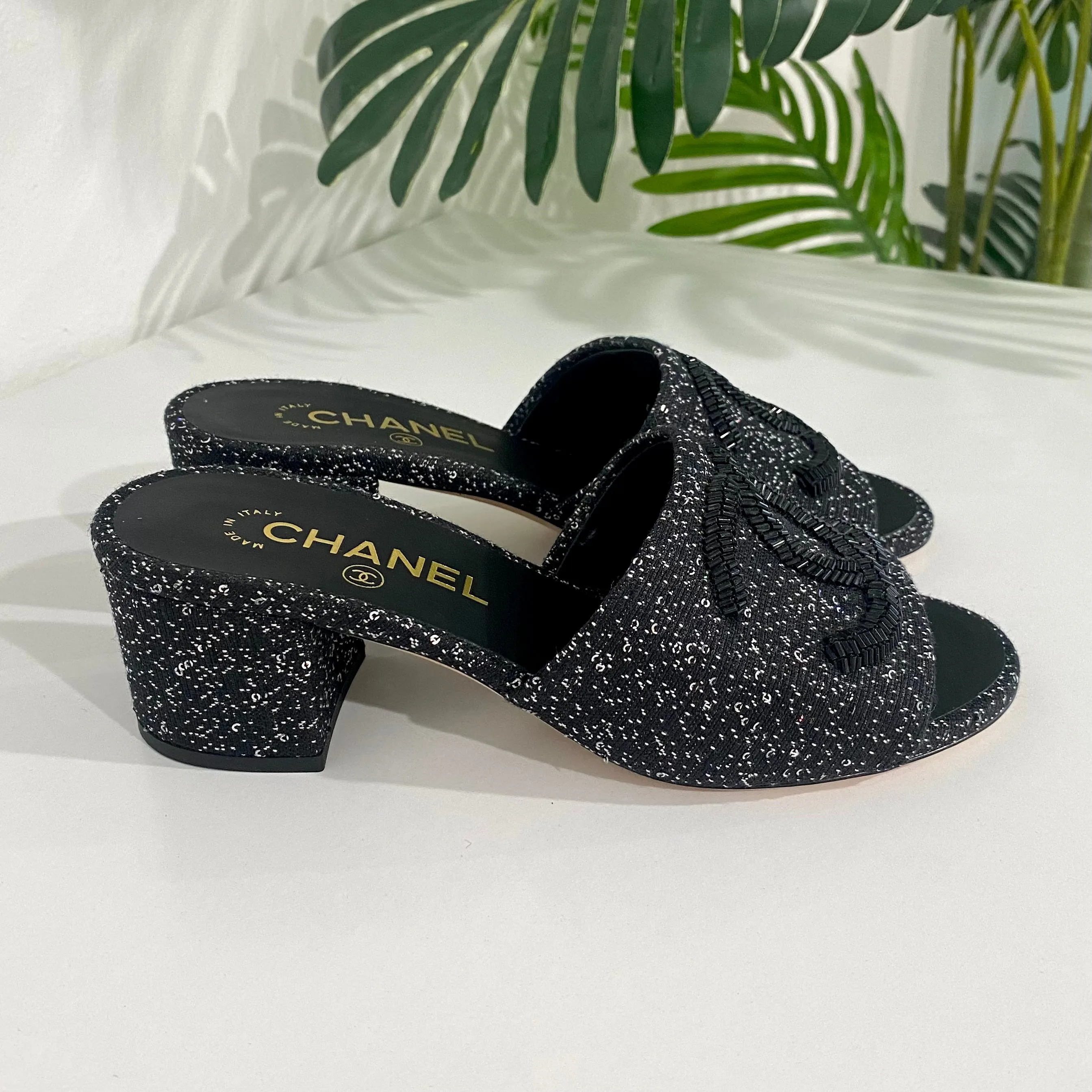 Chanel 2019 CC Mules