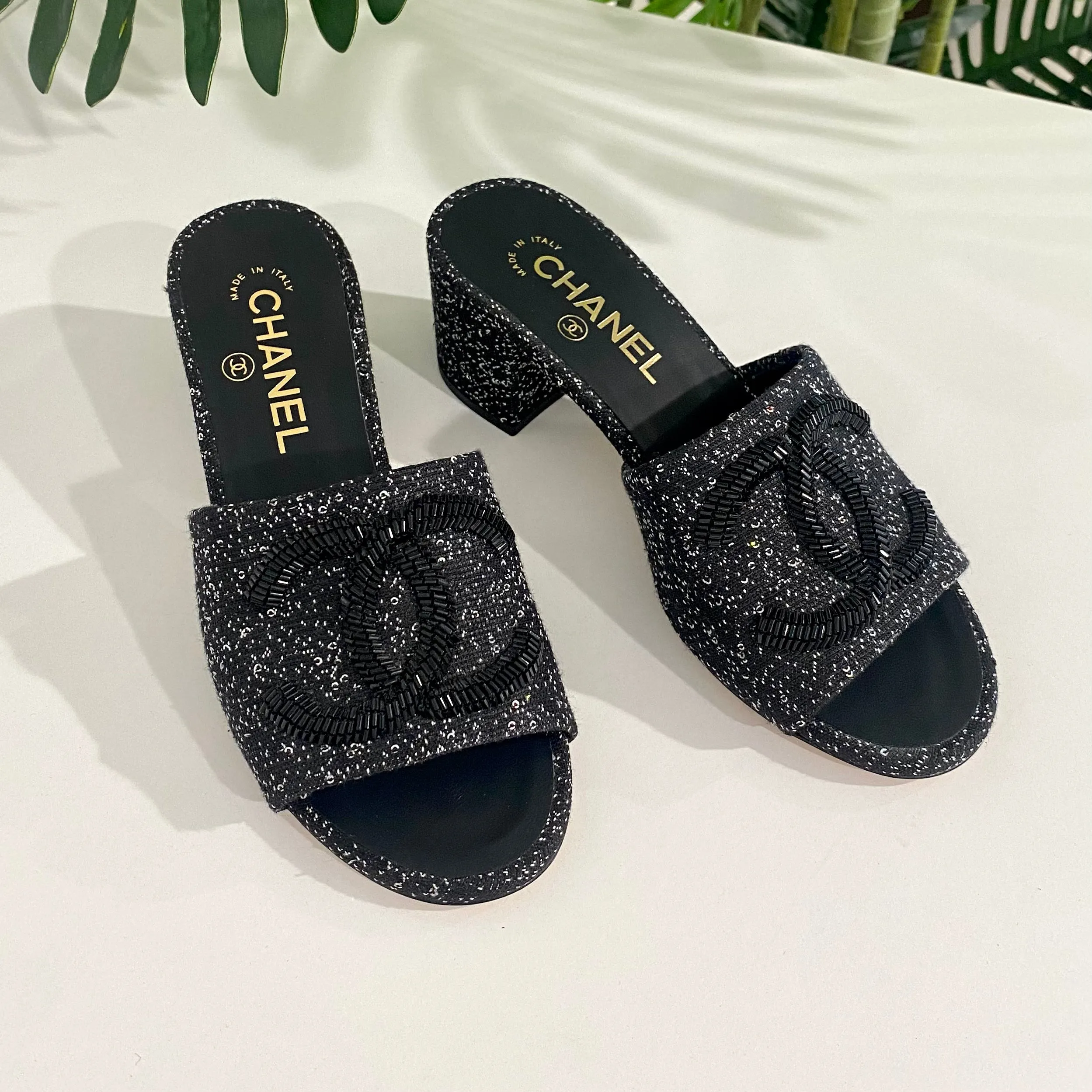 Chanel 2019 CC Mules