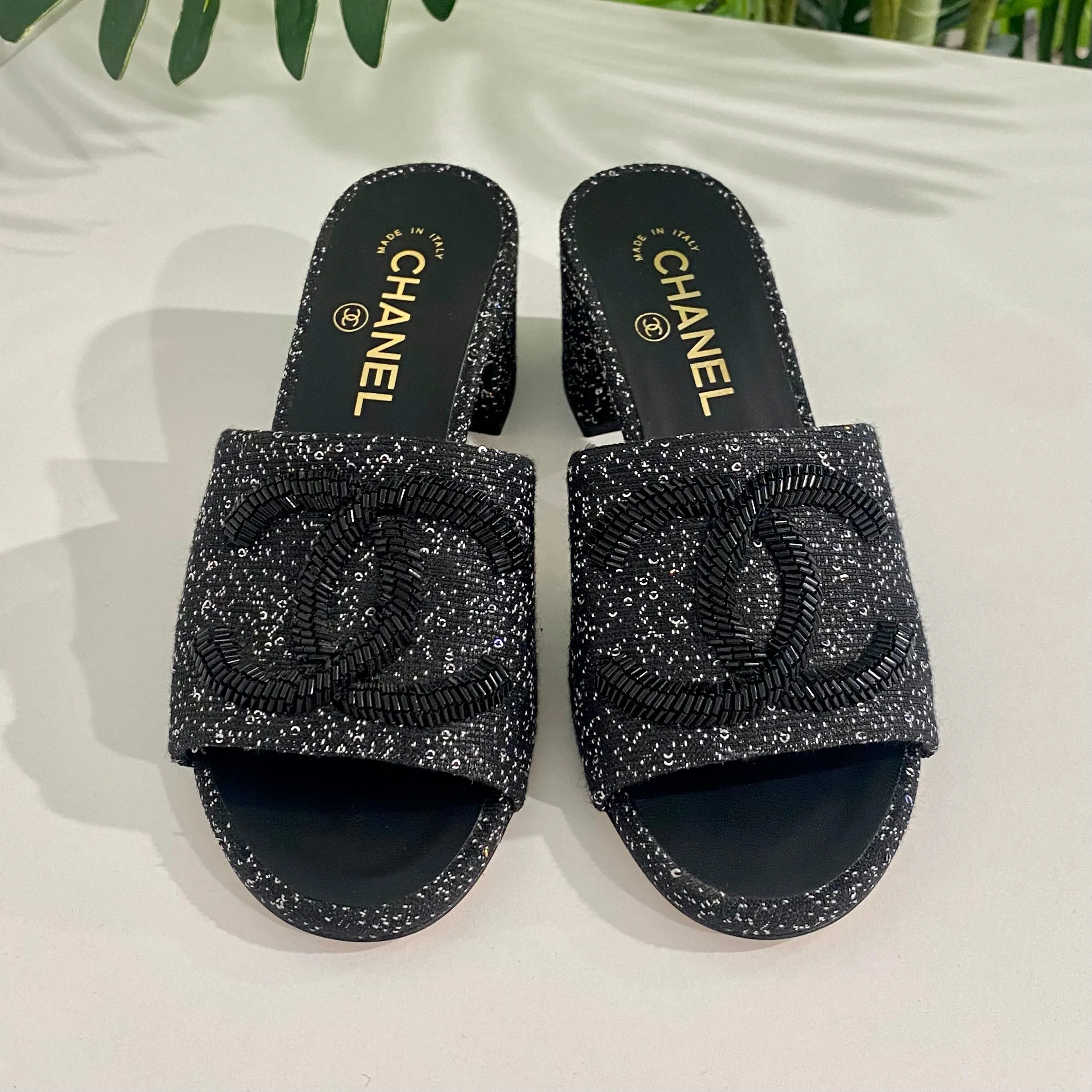 Chanel 2019 CC Mules
