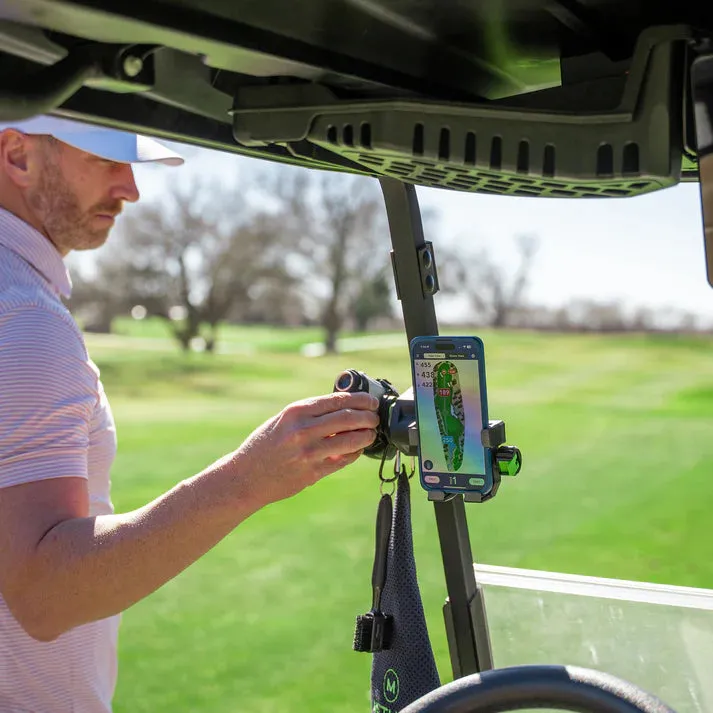 RiderStack Magnetic Golf Cart Phone Holder & Accessory Mount