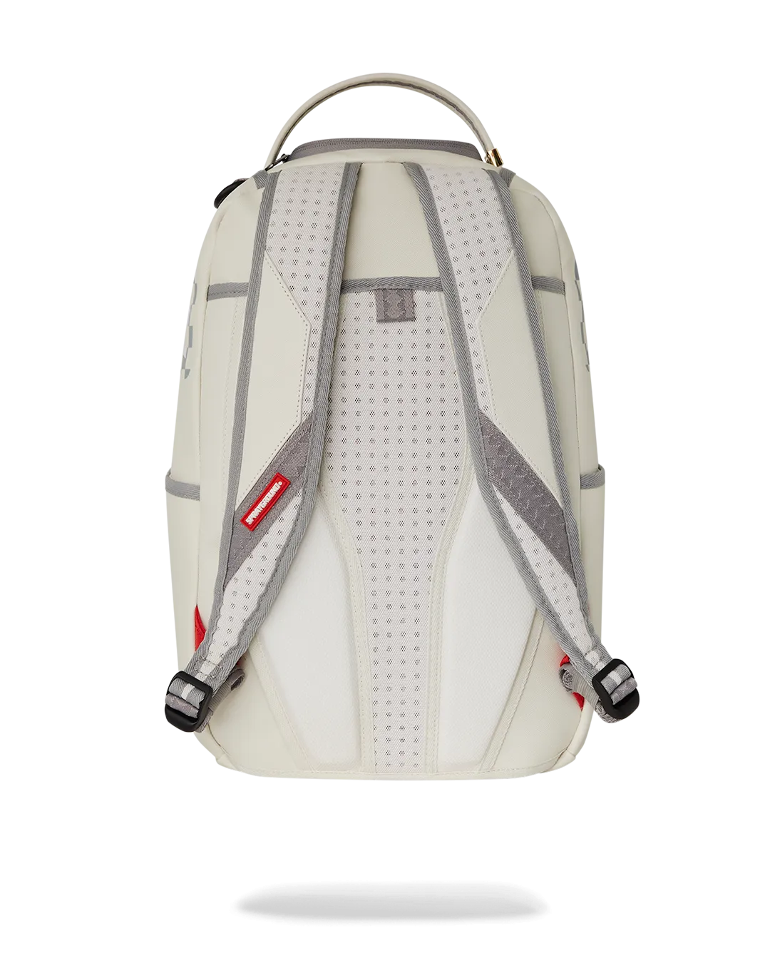Sprayground Cream Check Shark Central DLXSV Backpack B7420